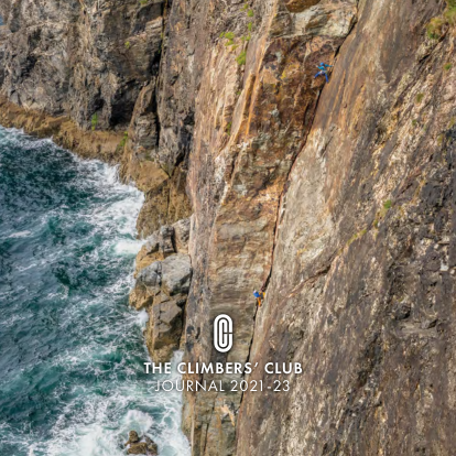 Climbers' Club 2021-23 Journal cover